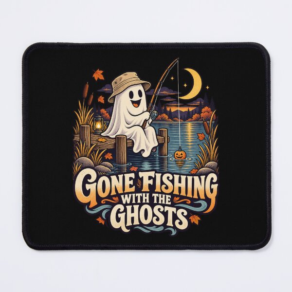 Item preview, Gone Fishing with the Ghosts designed and sold by Good Mood Foundry.