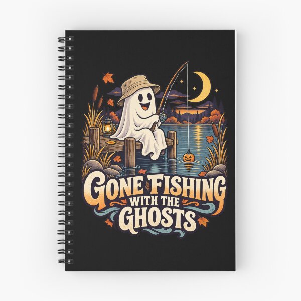 Item preview, Gone Fishing with the Ghosts designed and sold by Good Mood Foundry.