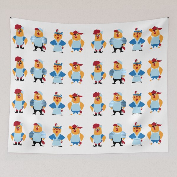 Item preview, 4 Chef Сhickens designed and sold by UVAART.