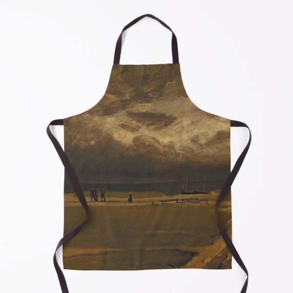 Item preview, Fishermen fleeing the storm designed and sold by SharonTheFirst.