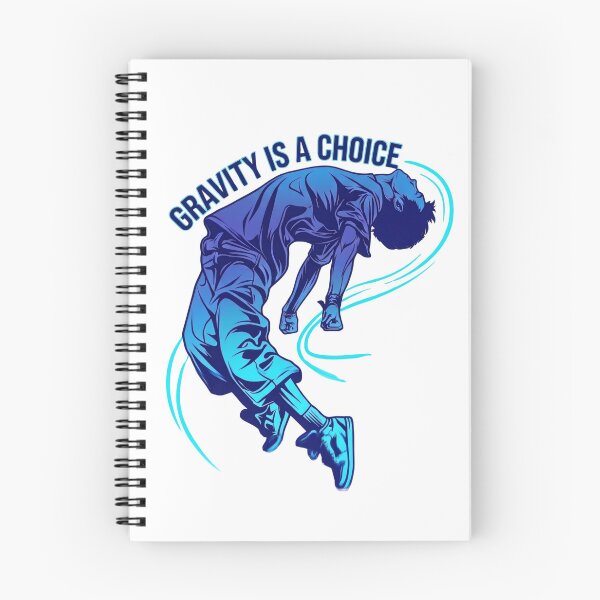Item preview, Gravity is a Choice: Neon Leap designed and sold by BikTee.