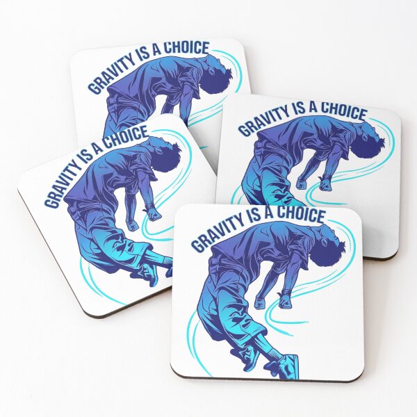 Item preview, Gravity is a Choice: Neon Leap designed and sold by BikTee.