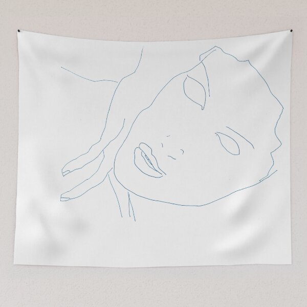 Item preview, Blue Mask Face, Direct Gaze designed and sold by essentialink.