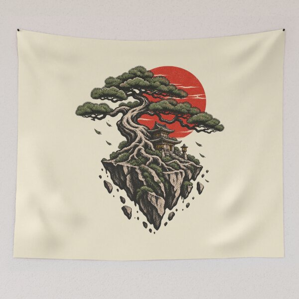Item preview, Bonsai Citadel – Shrine on a Floating Island designed and sold by SVox.