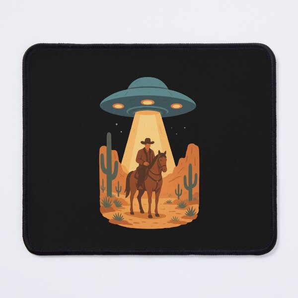 Item preview, Cowboy Alien Encounter In The Desrt designed and sold by erozzz.
