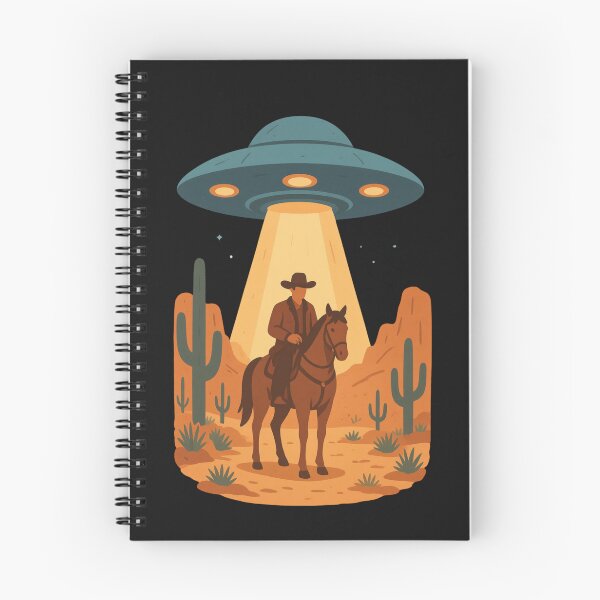 Item preview, Cowboy Alien Encounter In The Desrt designed and sold by erozzz.
