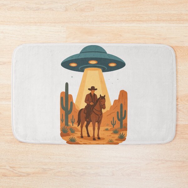 Item preview, Cowboy Alien Encounter In The Desrt designed and sold by erozzz.