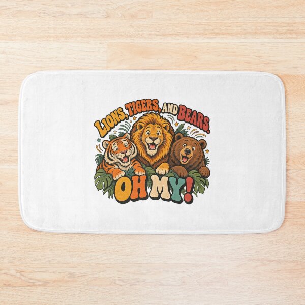 Item preview, Lions, Tigers, and Bears. Oh My! designed and sold by Side Quest Co..