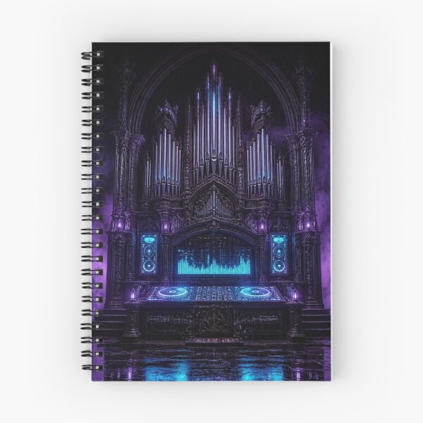 Item preview, Cybersynth Goth Cathedral Pipe Organ DJ Deck designed and sold by LazyDayzCo.