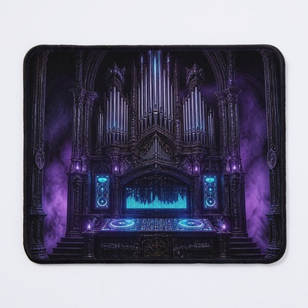 Item preview, Cybersynth Goth Cathedral Pipe Organ DJ Deck designed and sold by LazyDayzCo.