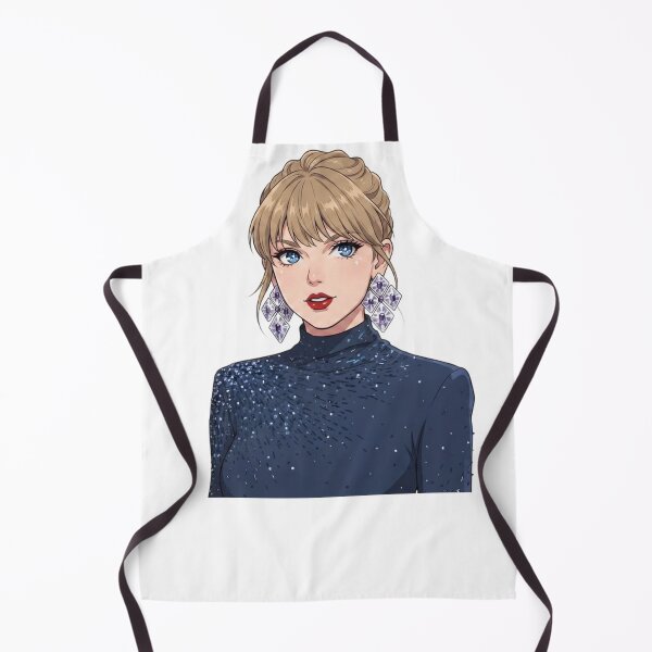 Item preview, The Eras Tour Anime Style Portrait - Midnight Rain Glamour designed and sold by LogicLoop.