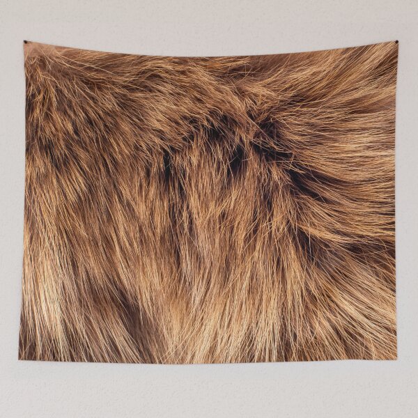 Item preview, Realistic fox red animal fur pattern texture designed and sold by Nicole Bleck.