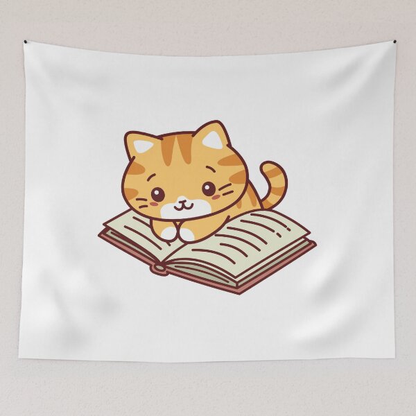 Item preview, Cute animal reading  designed and sold by AfterHourNotes.