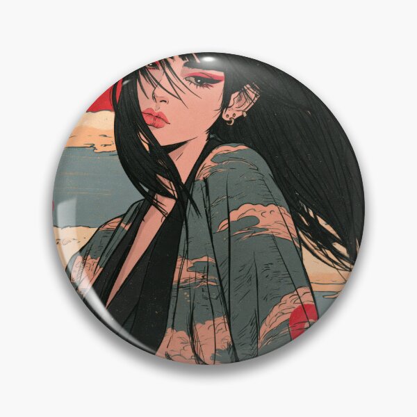 Item preview, Samurai Warriors Poster | Japanese Fantasy Art Print Red Aesthetic designed and sold by Affiches29 Animé .