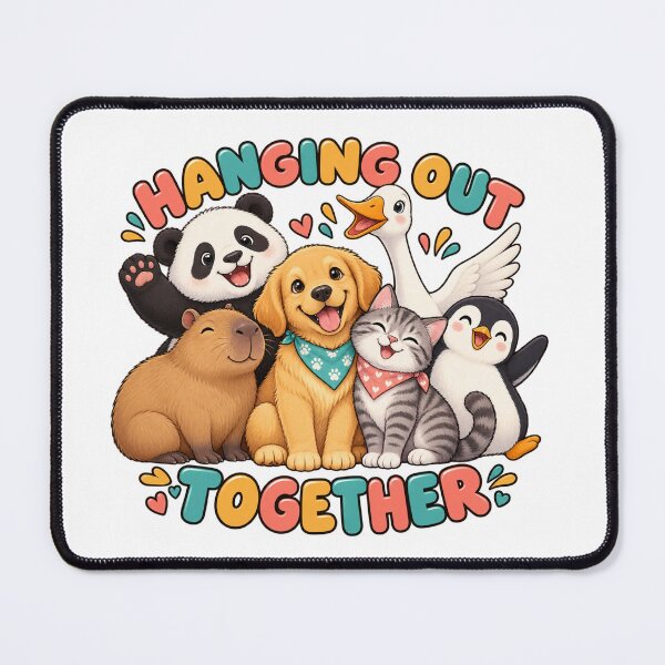 Item preview, HANGING OUT TOGETHER designed and sold by Side Quest Co..