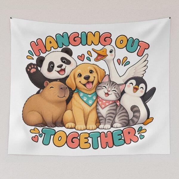 Item preview, HANGING OUT TOGETHER designed and sold by Side Quest Co..