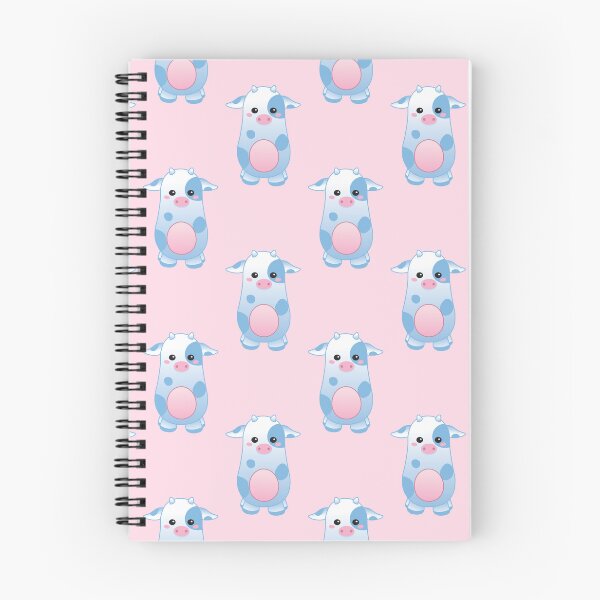 Item preview, Pattern of Cute Pastel Baby cow - Kawaii Chibi illustration designed and sold by Agamaji.