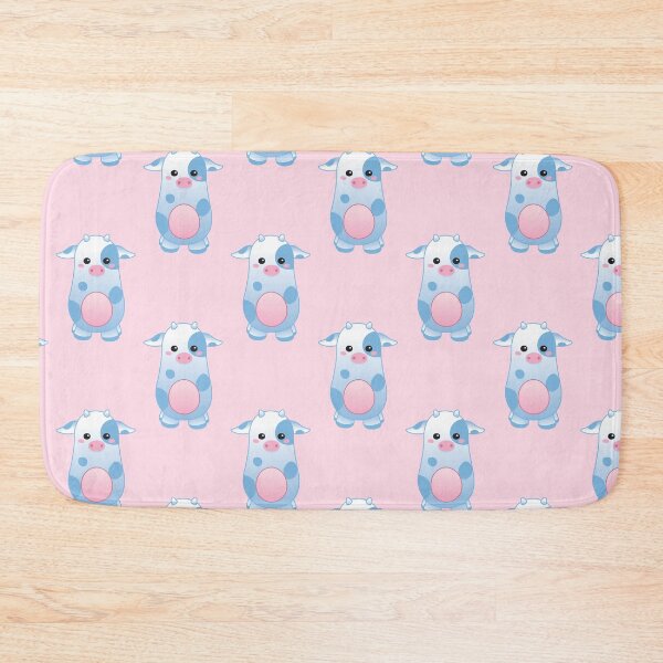 Item preview, Pattern of Cute Pastel Baby cow - Kawaii Chibi illustration designed and sold by Agamaji.
