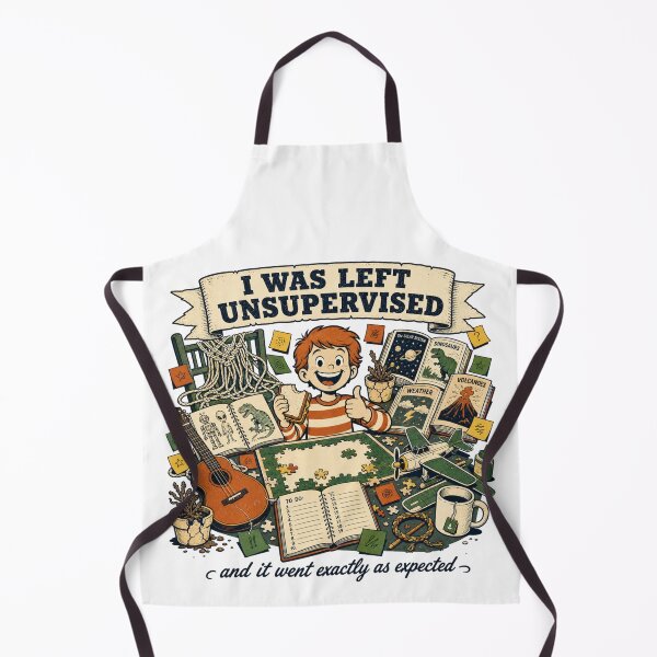 Item preview, I Was Left Unsupervised ADHD Humor designed and sold by MOSIDRIP™.