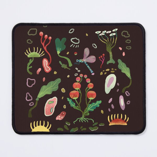 Item preview, Dragonfly in a Whimsical Fantasy Garden designed and sold by FaliushART.