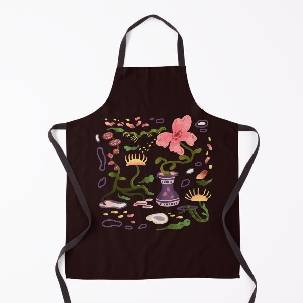 Item preview, Whimsical Pink Flower in a Purple Vase designed and sold by FaliushART.