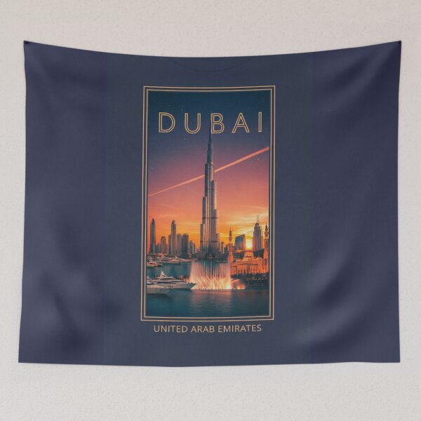 Item preview, Dubai Nights: Where Luxury Meets the Sky designed and sold by DaniStone22.