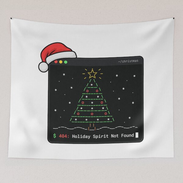 Item preview, 404 Holiday Spirit Never Found Christmas designed and sold by CoolContent Factory.