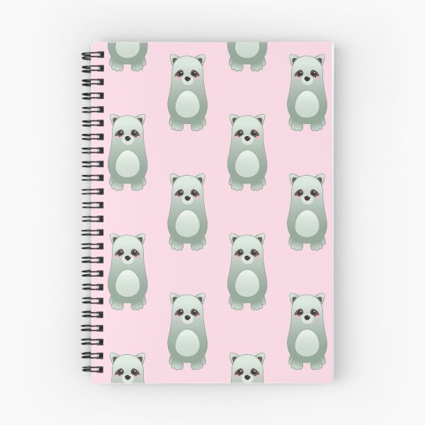 Item preview, Pattern of Cute Baby Racoon - Kawaii Chibi illustration designed and sold by Agamaji.