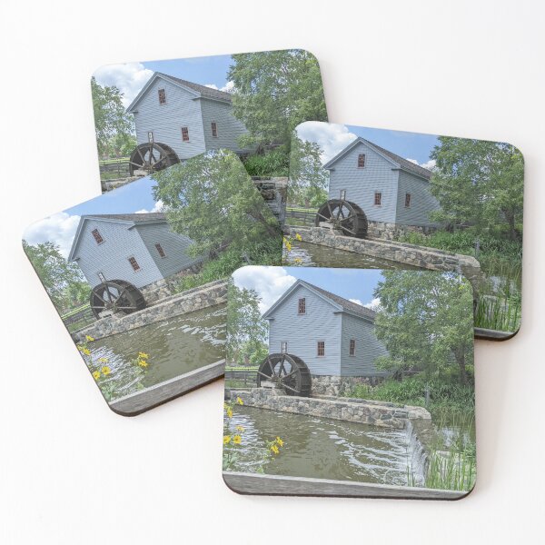 Item preview, Tranquil water wheel with flowers designed and sold by neonphoenix1.