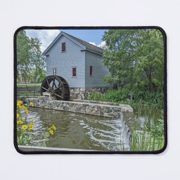Item preview, Tranquil water wheel with flowers designed and sold by neonphoenix1.