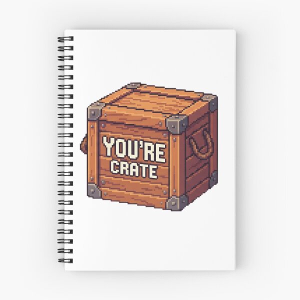 Item preview, You're Crate Pixel Art designed and sold by Zyra_urs1.