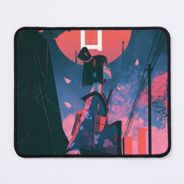 Item preview, Samurai Warriors Poster | Japanese Fantasy Art Print Red Aesthetic designed and sold by Affiches29 Animé .