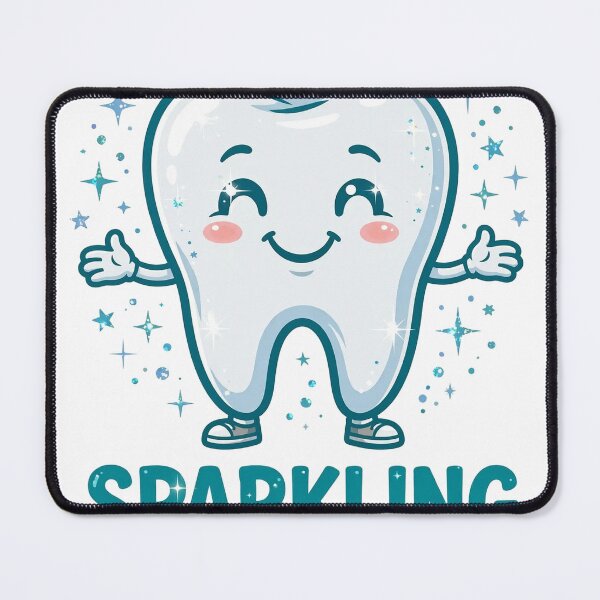 Item preview, Sparkling Clean Cute Tooth Dental Hygienist Funny Shirt designed and sold by dostielee.