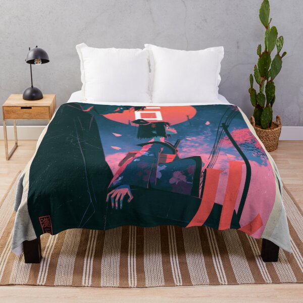 Item preview, Samurai Warriors Poster | Japanese Fantasy Art Print Red Aesthetic designed and sold by Affiches29 Animé .