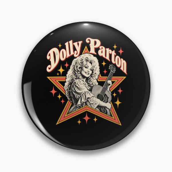 Item preview, Dolly Parton Star Frame Holding Guitar Sparkles Big Hair Smile designed and sold by choudane.