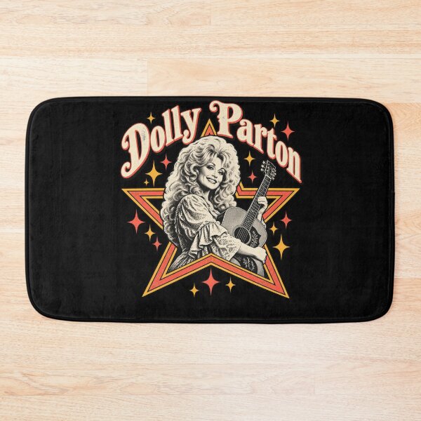 Item preview, Dolly Parton Star Frame Holding Guitar Sparkles Big Hair Smile designed and sold by choudane.