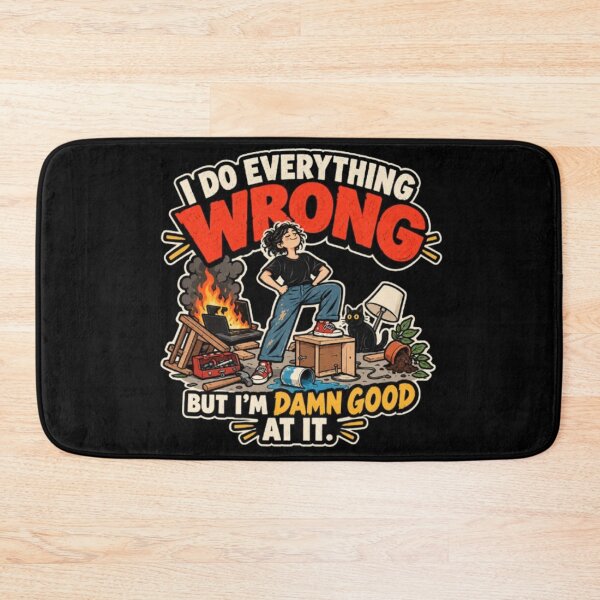 Item preview, Do Everything Wrong - Funny Chaos & Fail Humor T-Shirt designed and sold by ManSplotu.