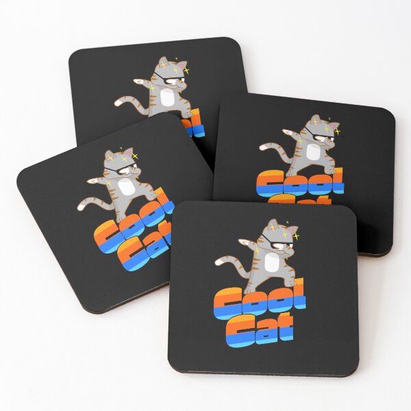 Item preview, Cool Cat Retro Sunset designed and sold by Rynasvz.