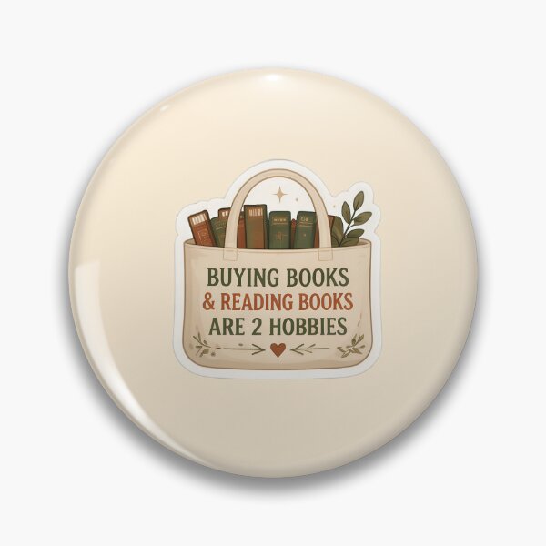 Item preview, Buying Books and Reading Books Are 2 Hobbies - Bookish Tote Bag designed and sold by aysenism.