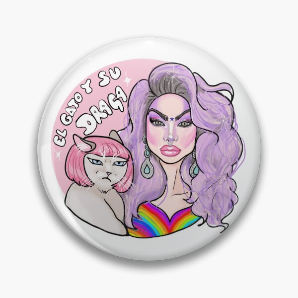 Item preview, The Cat and His Drag Queen designed and sold by elgatoysuhumana.