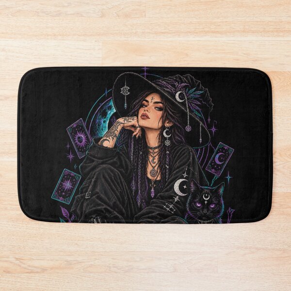 Item preview, Moon Cult Dark Witch Gothic Occult Celestial Art designed and sold by CrazySzoopWorld.