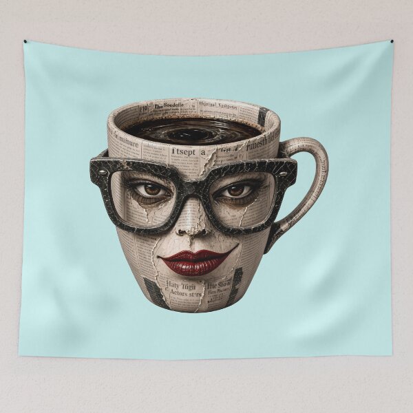 Item preview, Black, no sugar - First cup, printed face, still hot. designed and sold by design-rebell.