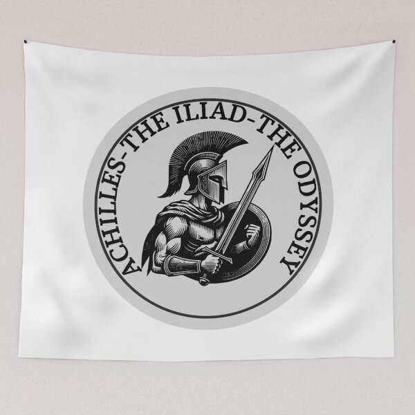 Item preview, Greek warrior from the *Iliad* and the *Odyssey* – Greek mythology designed and sold by OLYUS.