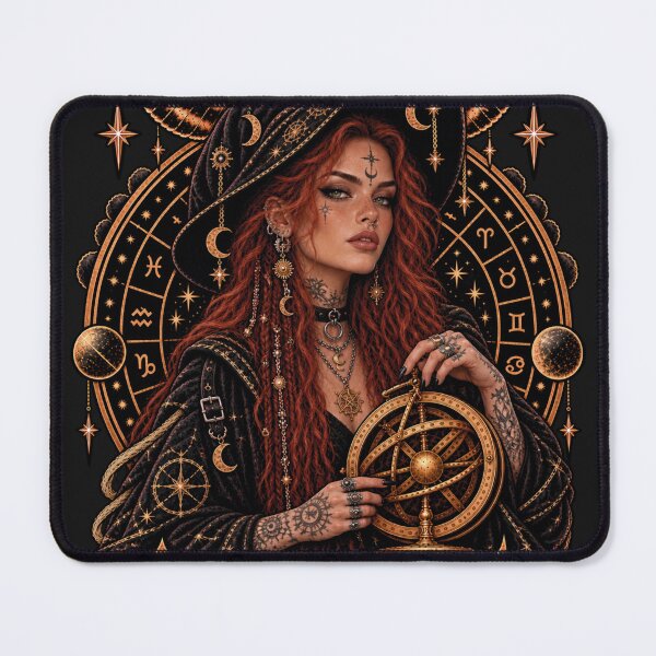Item preview, Celestial Order Dark Witch Gothic Occult Moth Art designed and sold by CrazySzoopWorld.