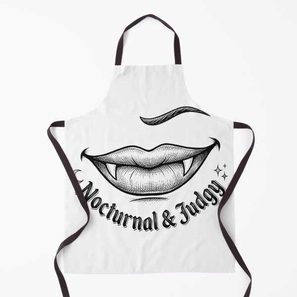 Item preview, Nocturnal And Judgy Vampire Fangs Tee designed and sold by AURA Vibes.