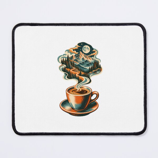 Item preview, Mountain Coffee designed and sold by TralieTalie.