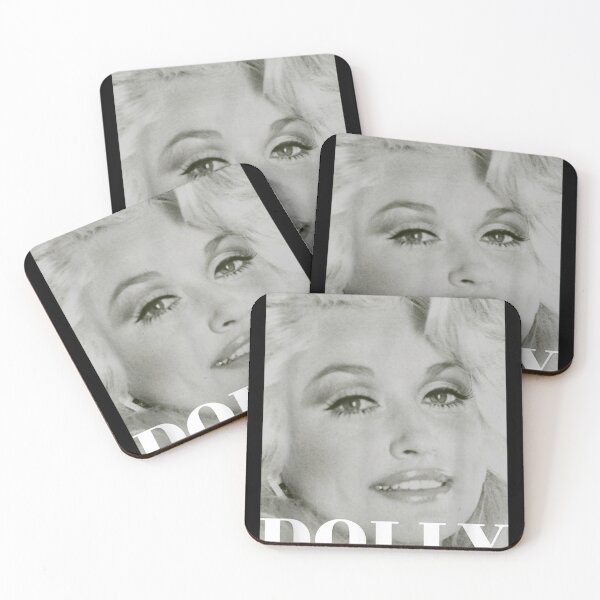 Item preview, Dolly Parton Close Up Face Black White Big Hair Soft Smile designed and sold by choudane.