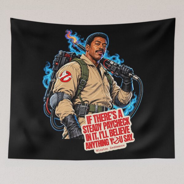 Item preview, Winston Zeddemore #Ghostbusters Quote designed and sold by Rogue507.