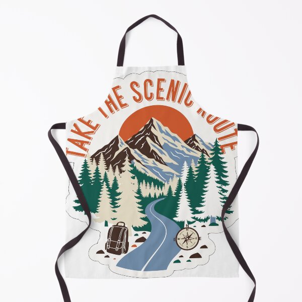 Item preview, Hiking Adventure Explore | Scenic Outdoor Mountain Sticker designed and sold by inkfusionhub99.