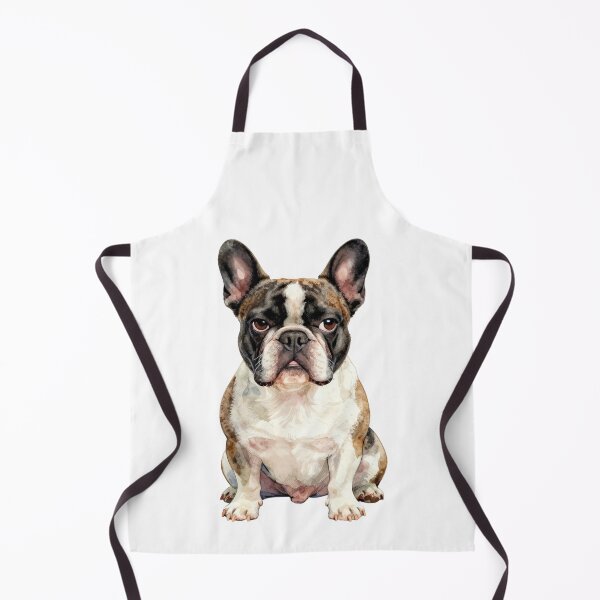 Item preview, Cute French Bulldog Watercolor Portrait designed and sold by WildArtIT.